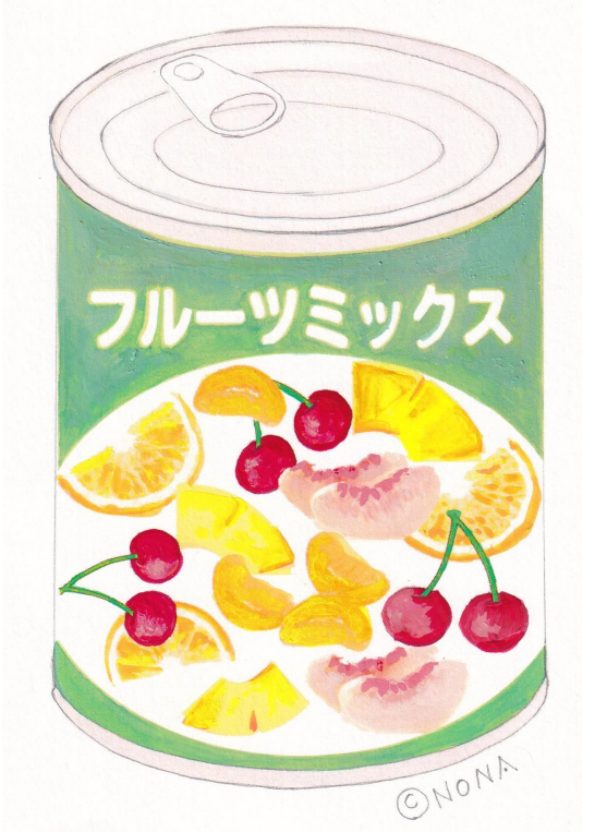 フルーツミックス缶詰